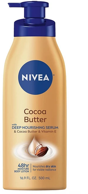 NIVEA Cocoa Butter Body Lotion 48hr 건성용 바디로션 코코아버터 500ml, 1개 - 쿠팡