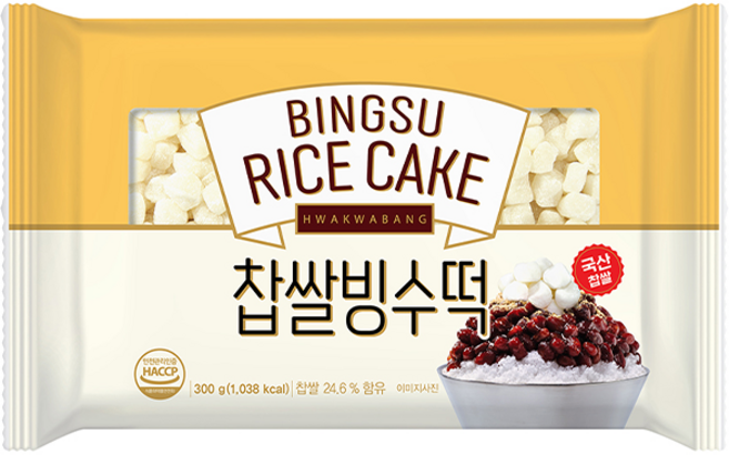 화과방 국산 찹쌀 빙수떡 300g 팥빙수떡 빙수 재료, 3개