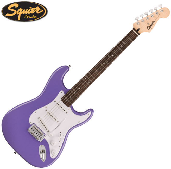 스콰이어 일렉기타 SQUIER SONIC STRATOCASTER, UVT 울트라바이올렛, 1개
