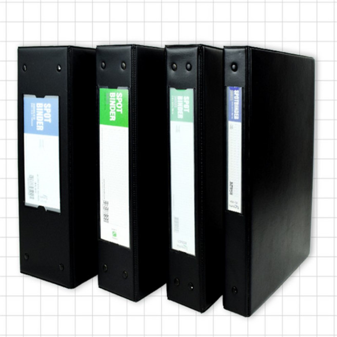 살림리빙 사다리바인더 대용량파일철 포켓바인더 대용량바인더, A4 5cm (흑색) BB757