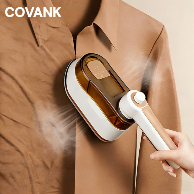 핸디형 스팀다리미 2세대 접이식 휴대용 다리미 살균 습기제거, 흰색, 1개