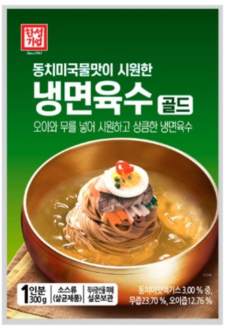 [한성기업]동치미 냉면육수 300g, 1개