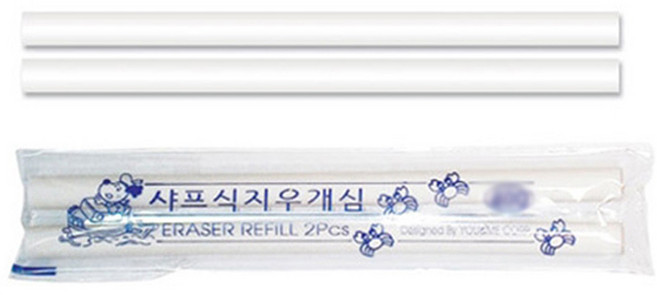 올드림 유미 3.8 6.8 포켓 지우개 리필 2개입