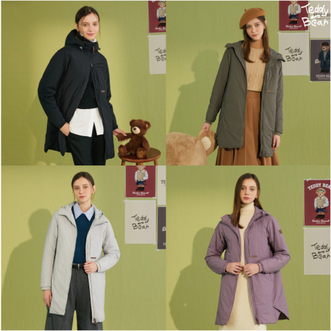 [테디베어] TEDDY BEAR 여성 시그니처 패딩 코트 1종