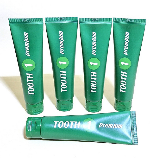 구취케어 5개 운모 잇몸염증 멀티 투스원치약 120g, 4개