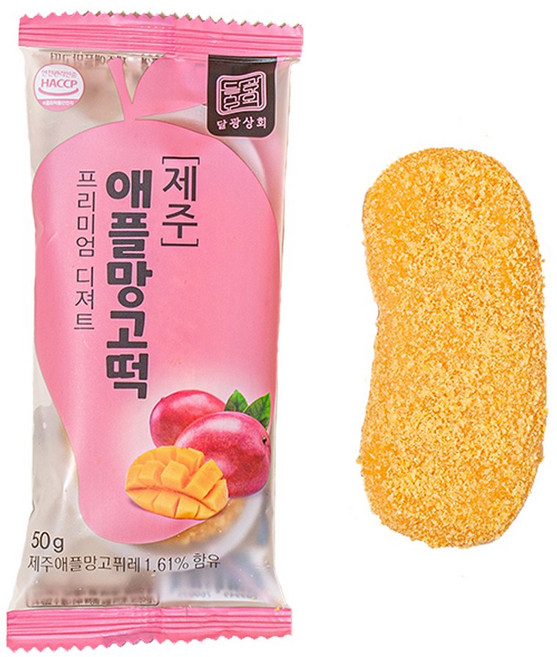 달광상회 프리미엄 제주 애플망고 찹쌀떡, 30개, 50g
