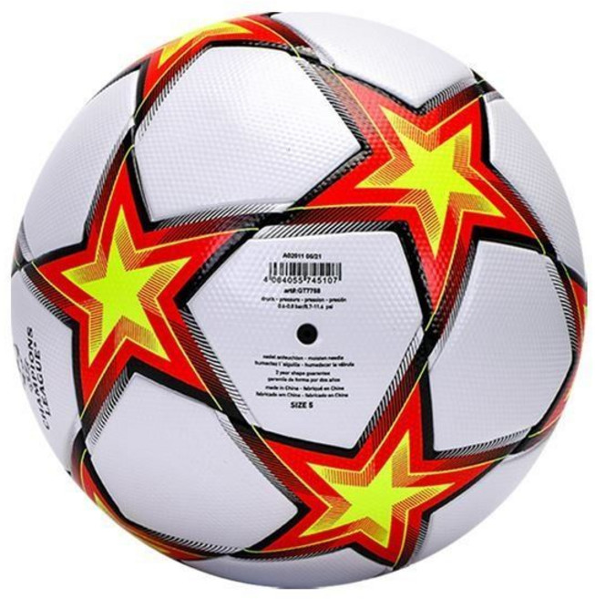 유럽 챔피언스 프리미어 리그 축구공 5호 4호 월드컵 유에파 UEFA EPL 챔스 공인구, 챔피언스리그 21 오렌지 스타, 1개
