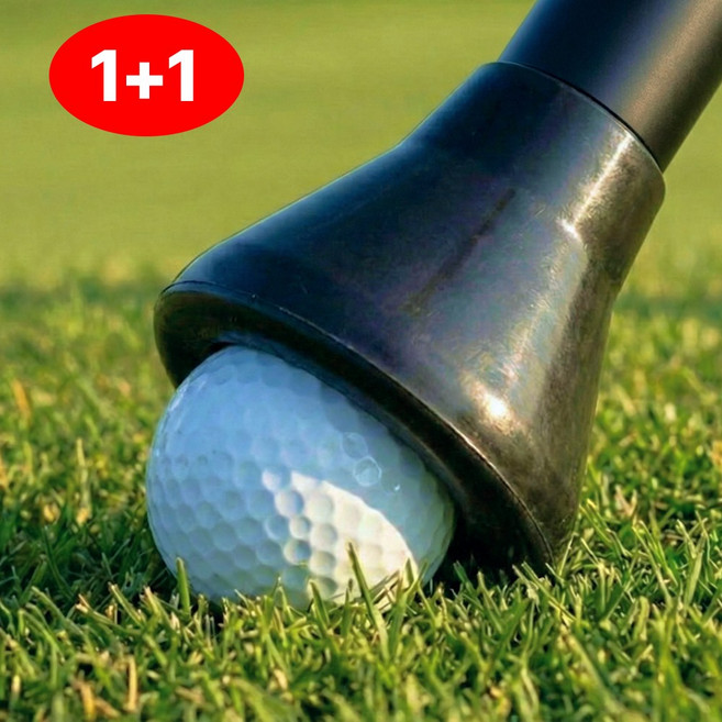 파크볼 픽업기 탈부착 실리콘 흡착기 공줍는 도구, 2개, 블랙