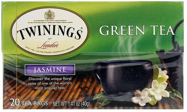 Twinings 트와이닝 그린 티 자스민 20티백