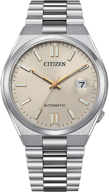 CITIZEN 星辰錶 NJ0151-88W 機械錶 香檳金色 40mm 男錶