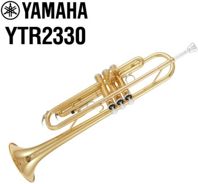 야마하 트럼펫 2330 입문용 보급형 ytr2330 연습용 초보자용 trumpet, 1개