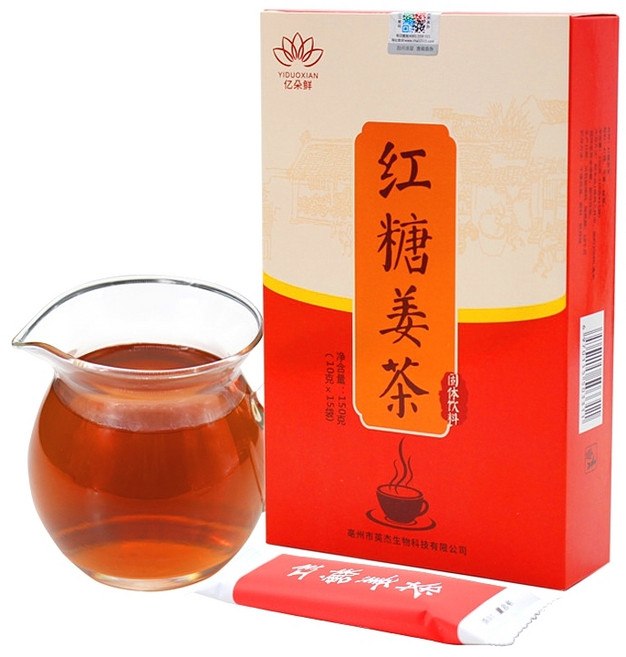 흑설탕생강차 개별포장 생리통 완화 생리 중 위·자궁 따뜻하게 함 혈액·기 보충 작은 봉지에 든 든든한 여친, 밸류팩 2박스, 1개, 1개