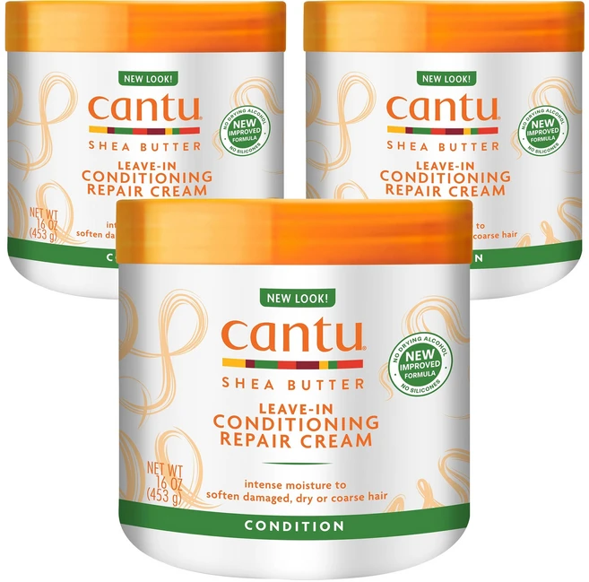 칸투 리브-인 컨디셔닝 리페어 크림, 453g, 3개 - 쿠팡