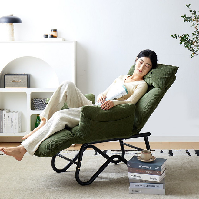 Arcbliss 1인용 리클라이너 쇼파 무중력 안락 의자, 올리브 그린