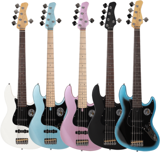 데임 VS 5 5현 재즈 베이스 기타 (5 Colors), BKS