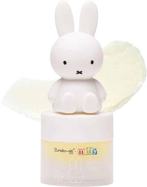 The Crème Shop Miffy 틴티드 립밤 사랑스러운 미피 캡 히알루론산과 무루무루가 함유되어 입술에 수분을 공급하고 부드럽게 하며 눈에 띄게 개선합니다 - 부드러, Mellow Mango, Mellow Mango - 쿠팡