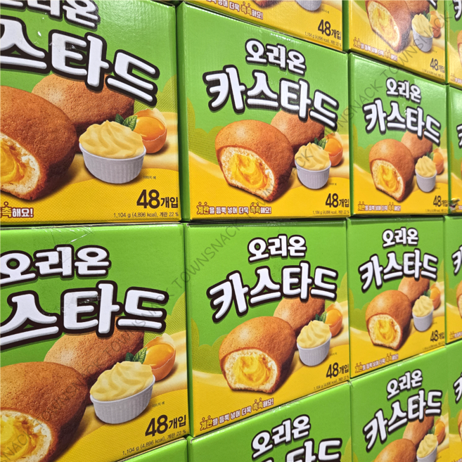 오리온 카스타드 48개입, 1.104kg, 1개