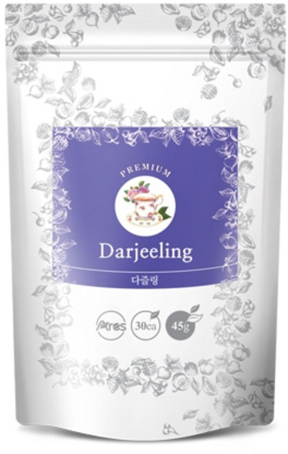 아레스 다즐링 홍차 티백, 1.5g, 1개, 30개입