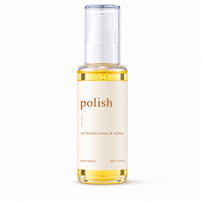 나투리아 폴리쉬 헤어오일, 80ml, 1개
