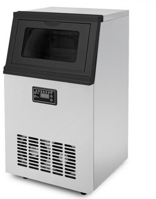 업소용 사각얼음기계 사무실 아이스메이커 카페 제빙기 35kg, 제빙기+필터