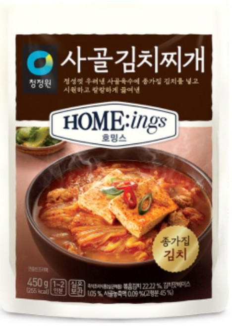 청정원 호밍스 사골 김치찌개, 450g, 1개