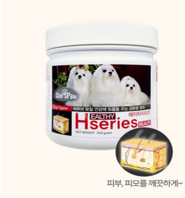 강아지 애견 피부영양제 250g 반려동물 모질 가려움