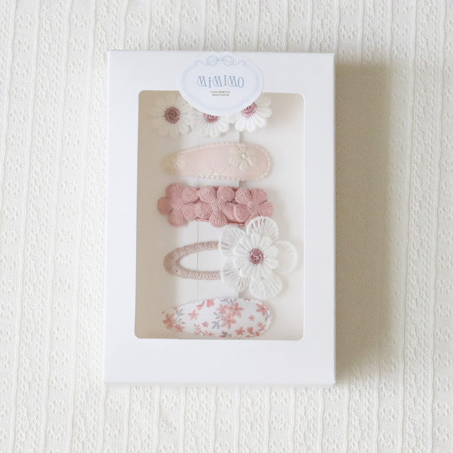 미미모 여아 헤어핀세트 선물세트 9종