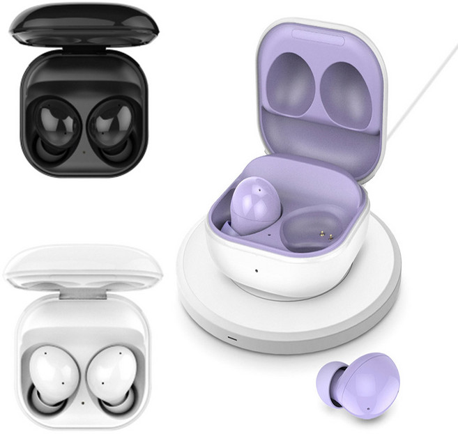 직싸몰 프로 버즈 에어로팟 2 무선 블루투스 커널형 이어폰, 퍼플