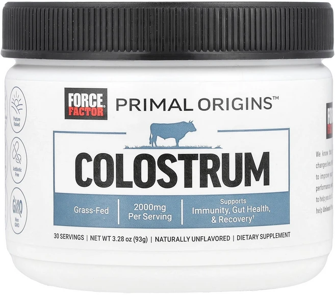 포스팩터 FORCE FACTOR Primal Origins™ Colostrum Unflavored 3.28 oz 93 g, Force Factor (포스 팩터) Factor, P, 93g, 1개 - 쿠팡