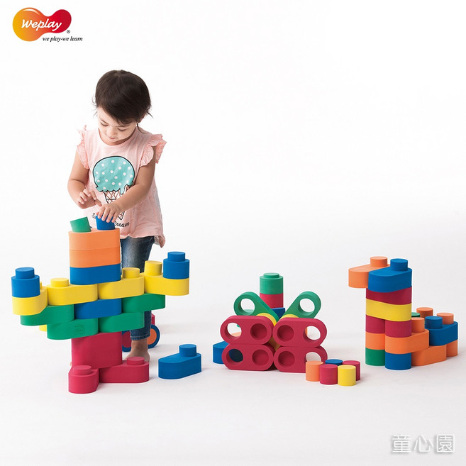 Weplay 軟材質大建構積木, 1個
