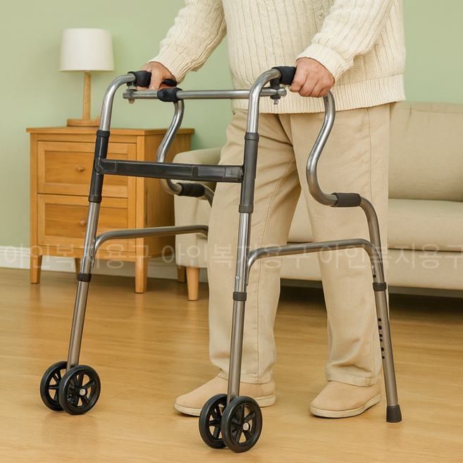 고령자 보행차 노인복지용구 보행워커 어른유모차 외출 요양물품, 6%