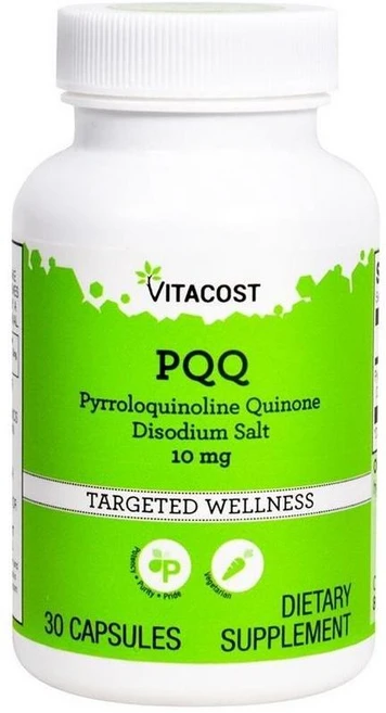 비타코스트 피큐큐 10mg 캡슐 Vitacost PQQ, 1개, 30정 - 쿠팡