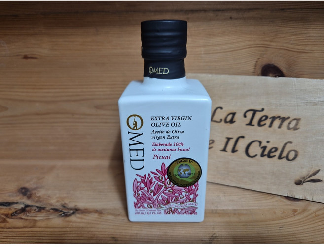 오메드 엑스트라 버진 올리브오일 피쿠알, 250ml, 1개