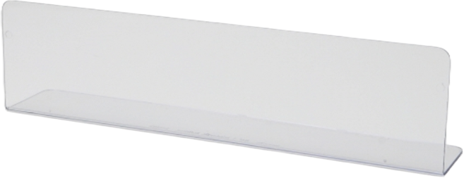 투명 아크릴 진열대 칸막이 L자형 대형 10개 매장 소품 진열 정복