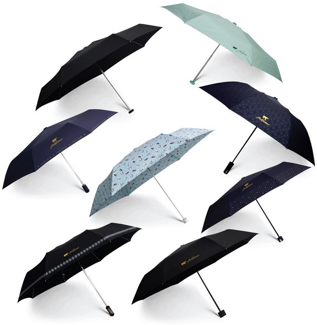 2단 3단 5단 접이식 자동 우산 양산겸용 우양산 완전자동 블랙 잭니클라우스