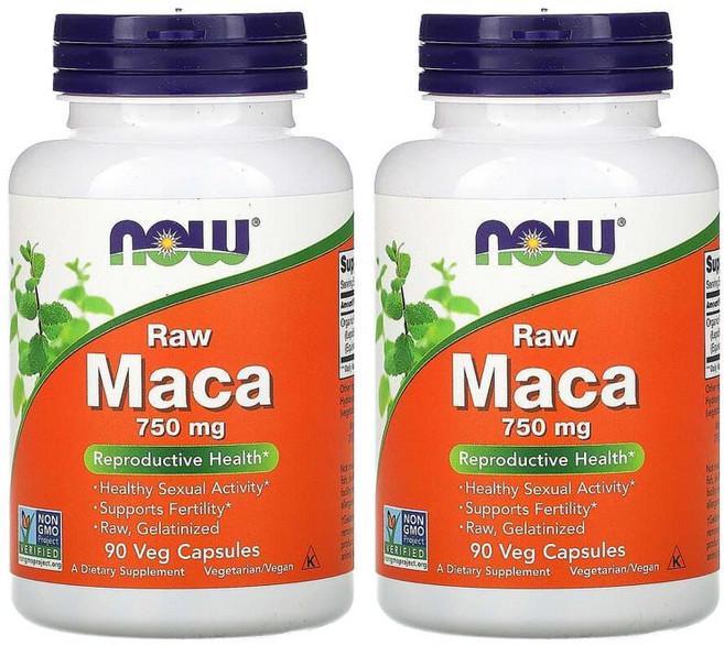 나우푸드 로우 마카 750mg 90정 2개