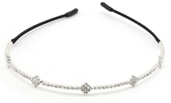 MISS21 네모 큐빅 헤어밴드 머리띠 (hb542)