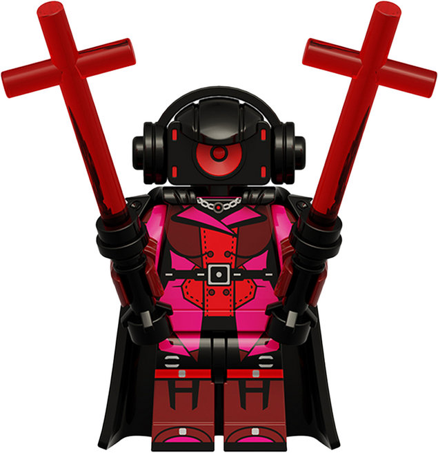 로앤제이 스키비디 토일렛 미니 블록 호환 블럭 스피커함대 스피커맨, R3204-02 스피커함대 스피커맨, 1개