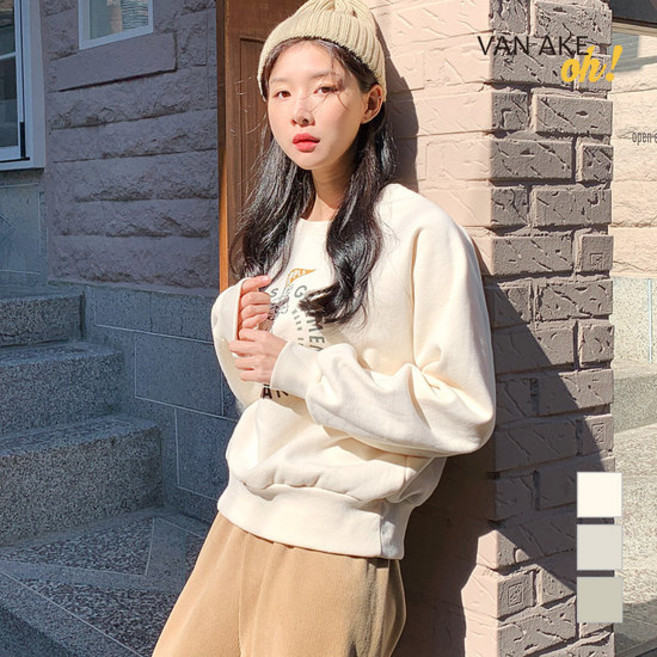 [반에이크] 챔피언 기모 맨투맨_OB0XTSME08Z