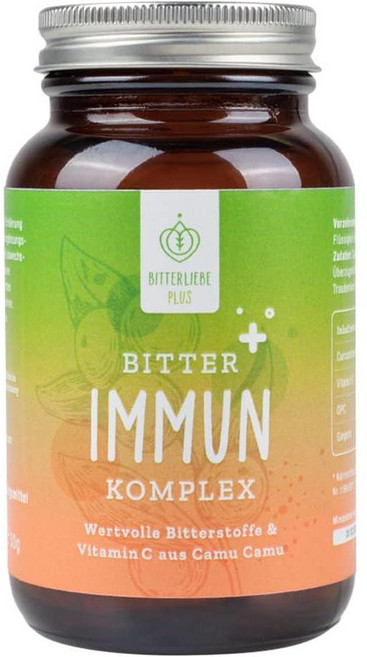 독일 비터리베 BitterLiebe Vitamin C 비터 이뮨 복합체 카무카무 + OPC 포도씨 추출물, [01]1, 1개, 90정