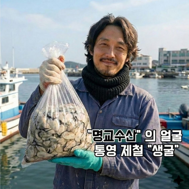 남해안 생굴 깐굴 국내산 남해 산지직송 1kg~ [명교수산], 1개, 1kg