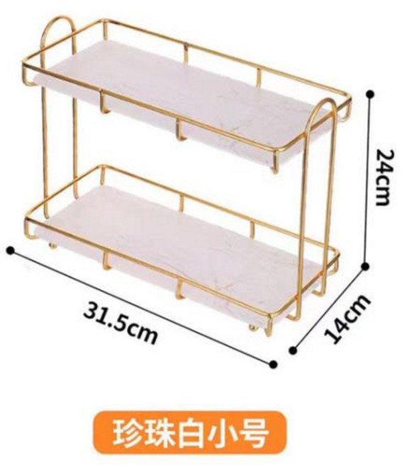 주방용품 방수 욕실 선반 보관 간단한 스타일 샤워 정리대 랙 및 액세서리 홀더 패션, 02 double white