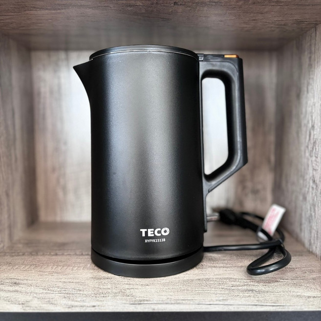 TECO東元 316不鏽鋼雙層防燙快煮壺/電茶壺/泡茶壺, XYFYK1513B