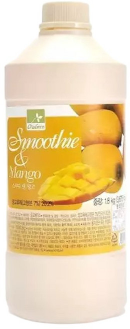 스무디 믹스 과일맛 음료 1.8kg 대용량 건강 간식 영양 베이스