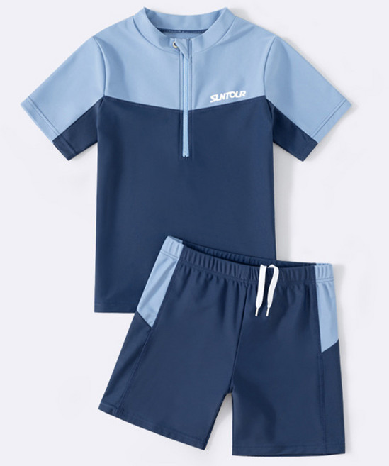 남아 반집업 래쉬가드 수영복 상하의세트