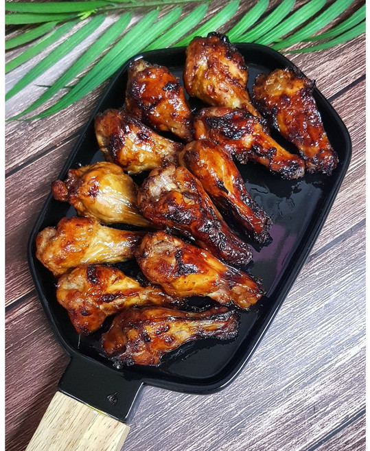 닭날개구이 닭봉 닭윙 캠핑메뉴 맥주안주 쁨이네, 봉바베큐, 1개, 500g