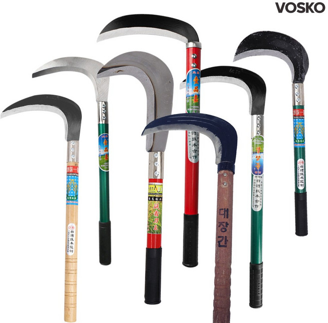 조선낫 단조낫 육철낫 풀베기 잡초제거 가지치기 벌초 예초 농기구 제초, 05.국산 육철낫, 1개