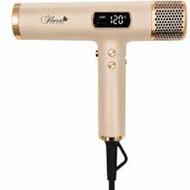 Flora HD-3238 高速負離子無刷吹風機, 奶茶色, R23295