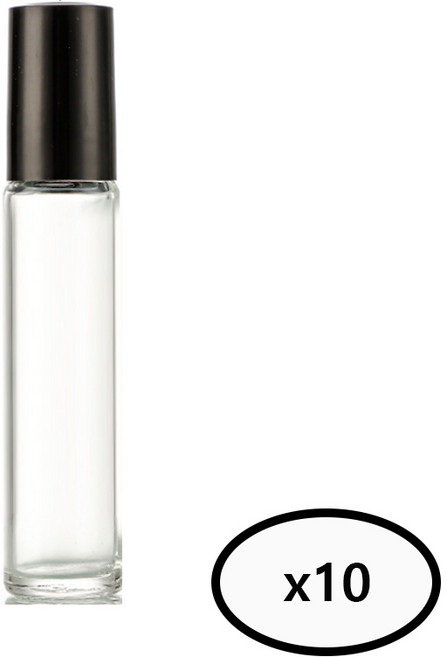 모든유통 투명 롤온 향수 공병 10ml 아로마 공병 10개묶음, 1개