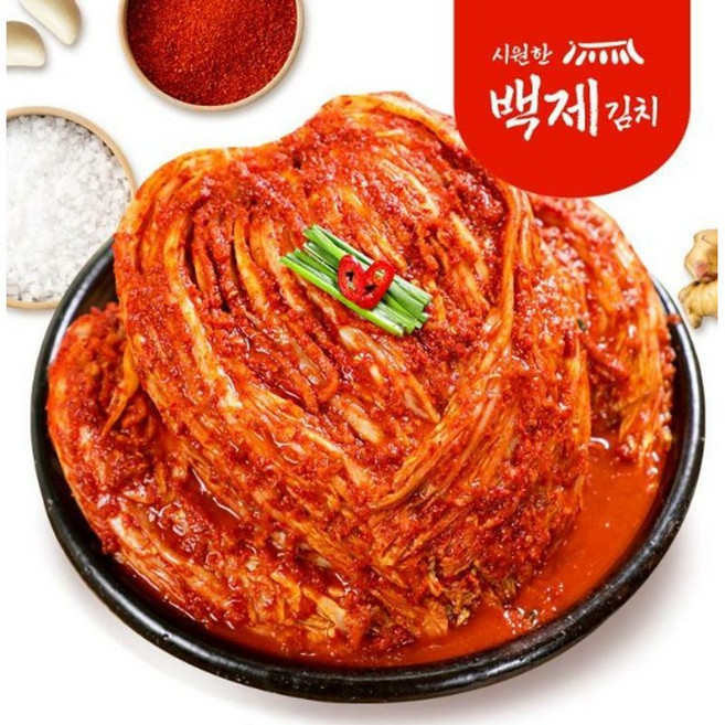 시원한 백제 포기김치 7kg, 1개